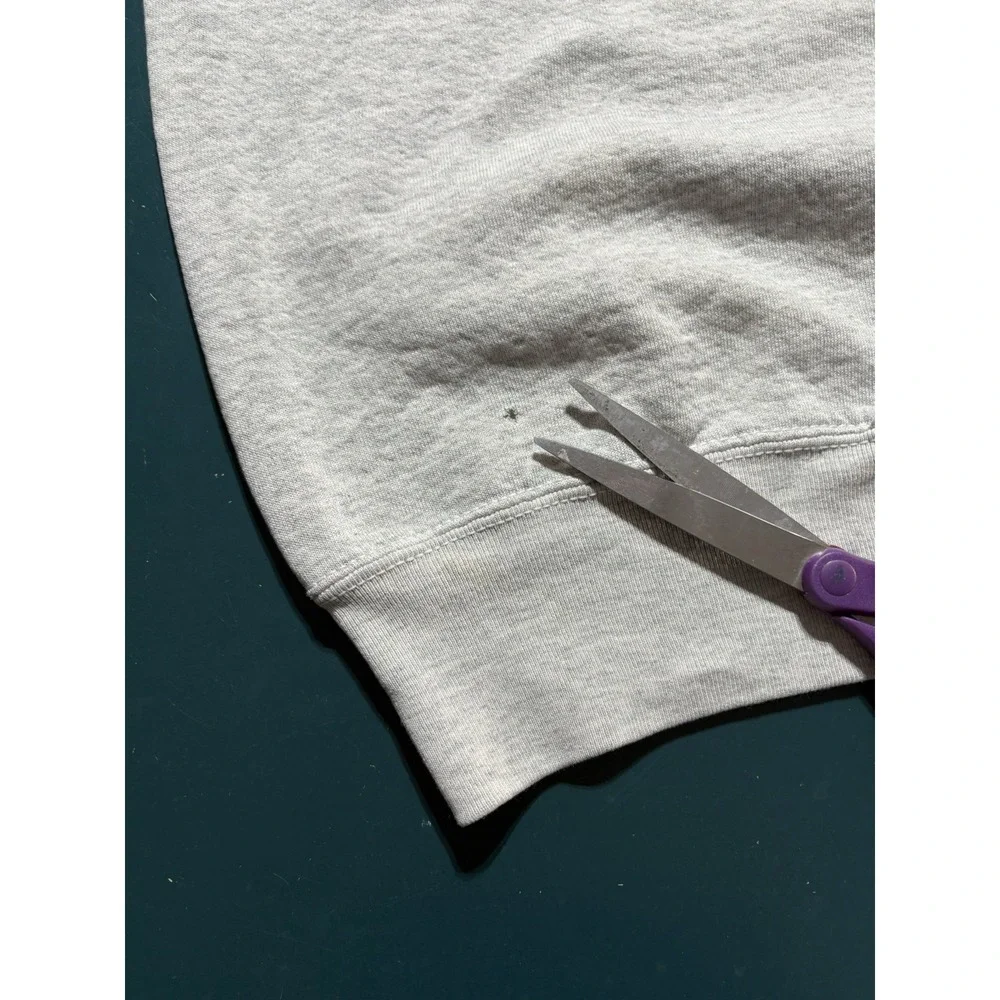 Vintage Michigan Wolverines Football Crewneck Sweatshirt Mens Large Gray 90s USA - Picture 10 of 16